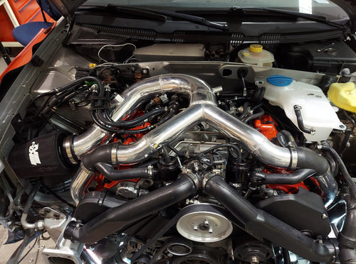 S.E.P Auto rs4 y pipe with extended intake